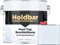 Holdbar Pool Top Beschichtung Hochglänz 2,5 kg - UV- & chlorbeständig - Glasklare Top Beschichtung für Poolfarbe - Polyurethan Schwimmbadfarbe