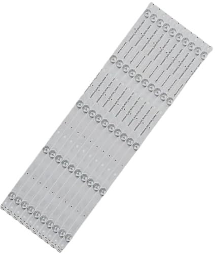 PGLVLZFGFN Bande de rétroéclairage LED, 5 Lampes compatibles for TV Hisense 55 Pouces, LED55EC290N SVH550AC3 55K220PWG LED55K1800 55H6B 55H5C LC-55LB481U NS-55D510NA17 Bande Lumineuse pour téléviseur