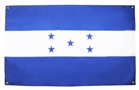 AZ FLAG Bandera Honduras 150x90 cm con 4 ojales, bandera hondureña para balcón o pared