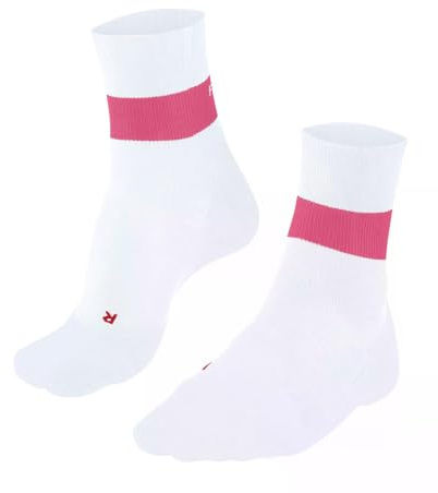 FALKE Damen Laufsocken RU Compression Stabilizing W So Lyocell Funktionsmaterial mit Kompression 1 Paar, Weiß White 2005, 37-38