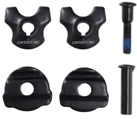 Morsetto reggisella – Adattatore per guide sella in carbonio, morsetto reggisella ovale/clip rotonda, 7 × 9 mm/7 × 7 mm leggero accessorio per ciclismo
