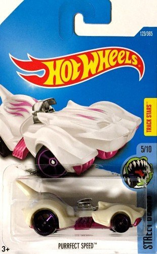Hot Wheels Purrfect Speed Mother of Pearl Pink 1:64