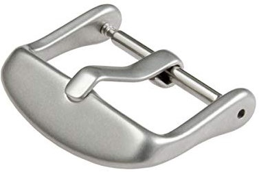 Archer Watch Straps - Fibbie per Cinturini in Acciaio Inossidabile (Argento Opaco, 20mm)