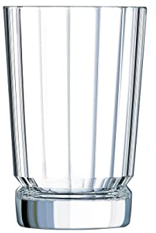 Cristal d'Arques 7501614 Boite de 6 Gobelets hauts 36 cl MACASSAR - CRISTAL D'ARQUES, Cristallin, Transparent, 27,9 x 18,8 x 13,8 cm