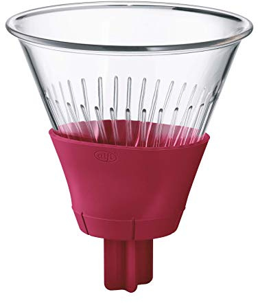 alfi Kaffeefilter Tritan Größe 4, Handfilter Kaffee für Thermoskanne rot, 0095.278.001 wiederverwendbare Kaffeefilter, Kaffee direkt in die Isolierkanne brühen