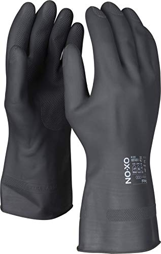 HandschuhMan. OX-ON Chemikalienschutzhandschuhe schwarz Gr. 6/XS-10/XL (6/XS)