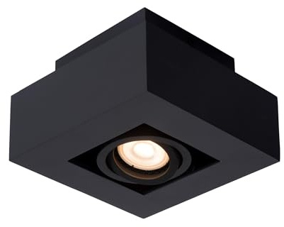 LUCIDE XIRAX - Deckenstrahler - LED Dim to warm - GU10-1x5W 2200K/3000K - Schwarz