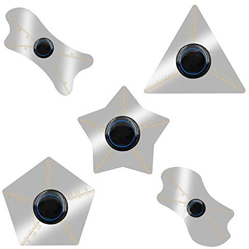 MMOBIEL Ensemble/5 pièces d’Outillage Professionnel Ultra-Fin de 0,1 mm en Acier Inoxydable de réparation à Lames de Levier incurvée Spudger
