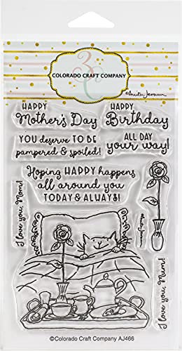 Colorado Craft Company Clear Stamps 4X6-For Mom-By Anita Jeram -C3AJ466