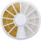 300 PCS Nail Art Gold Silver Ball Bead Tips Decoration +