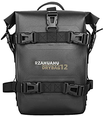 WLDOCA 4L Motorrad Stoßstange Rahmen Tasche Motor Sattel Packtasche Gepäckträger Kofferraum wasserdichte Motorrad Seite Tasche Stoßstange Reparatur Werkzeug Platzierung Tasche,Schwarz,4L