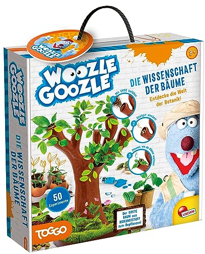 Lisciani - WOOZLE GOOZLE - Das Botanische Labor - Pädagogisches und Wissenschaftliches Spiel - Gewächshaus Zum Bauen - Pflanzen Zu Kultivieren - Für Kinder ab 8 Jahren