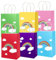 18 Stück Geschenktüten Regenbogen Papier Partytütenaus mit Henkel 13x22x8cm Kraftpapier Geschenktüten, Candy kekstüten Tüten, für Weihnachten Kinder Geburtstag Hochzeit Party 6 Farben