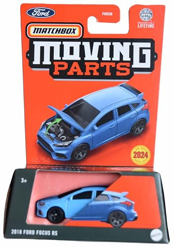 Matchbox 2018 Ford Focus RS Moving Parts [Blau] FWD28