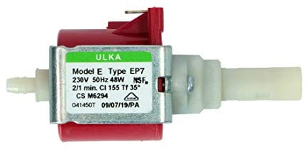 Pompa ULKA EP7 48 W per macchina da caffè, 230 V, 50 Hz, 2/1 min, portata 1000 cc/min