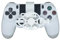 Mini volante per PS4 controller di gioco Stampa 3D Simulatore di guida Sostituzione ausiliaria leggera Maniglia Accessori per ruote da corsa Esperienza di gioco divertente (White)