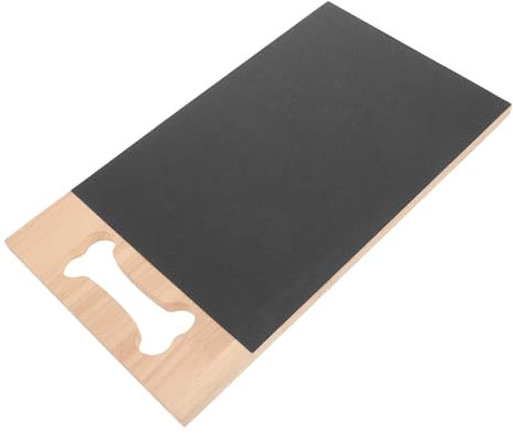 COLLBATH Natural Wood Dog Nail Scratcher Pet Nail Filing Board Scratch Pad for Dogs