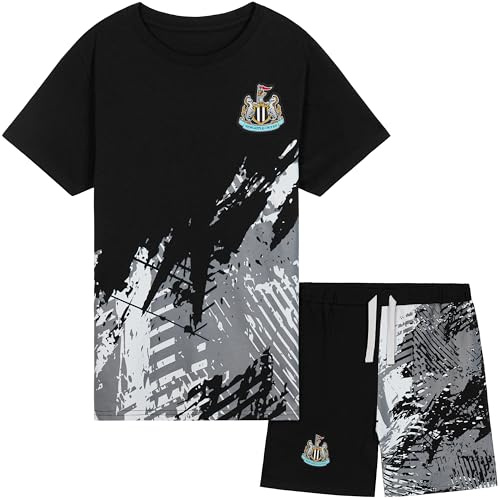 Get Trend Pyjamas for Boys Teens Short Football PJs Set Breathable Nightwear Loungewear Jammies Sleepwear Boys Gifts