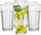 Set di 6 bicchieri da 500 ml, bicchieri da acqua trasparenti per uso quotidiano, bicchieri alti da pinta per highball