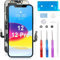 Moautodc Display für iPhone 12 Pro Bildschirm, 6.1 iPhone 12 LCD Bildschirm FHD 3D Touchscreen Digitizer Rahmen Montage und Reparaturkits, LCD Bildschirm für iPhone 12/12 Pro