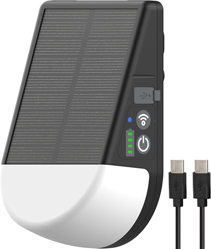 Brennenstuhl Akku Solar LED Outdoor Lampe KL 300 AS, 250lm | Wandleuchte mit Bewegungsmelder, IP54, 3 Leuchtstufen, max. 20h Leuchtdauer, Adapter für Kederschiene an z.B. einem Wohnwagen