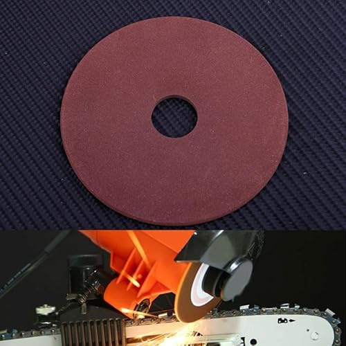 Kettensägen-Schleifscheibe, 105 mm Scheibe 3,2 x 22 für 325 Teilung 3/8 Kette, Harz für allgemeine Zwecke Schleifscheibe
