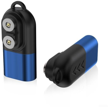 Magnetischer USB-C-Ladeadapter für LEDLENSER P und H Serie Taschenlampen, Aluminiumlegierung, Ladestation mit 5 V 500 mA Ausgang für ugreen Tablet-Ständer (rot)