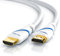 CSL - Cable HDMI (7,5 m, 2,0 A, 2,0b, Ultra HD, 4 K, 60 Hz, HDMI 2.0, Ultra HD, Full HD, 1080p, 3D, ARC, CEC, HDCP, HDR, Triple blindaje, hasta 18 Gbps, Color Blanco)