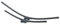 RIDEX Scheibenwischer Set Wischerblätter Satz mit Spoiler Frontscheibenwischer Vorne Wischblattausführung: Rahmenlos Länge 1: 650mm Länge 2: 450mm 298W0008