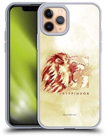 Head Case Designs Offiziell Offizielle Harry Potter Gryffindor Deathly Hallows XVI Soft Gel Handyhülle Hülle kompatibel mit Apple iPhone 11 Pro