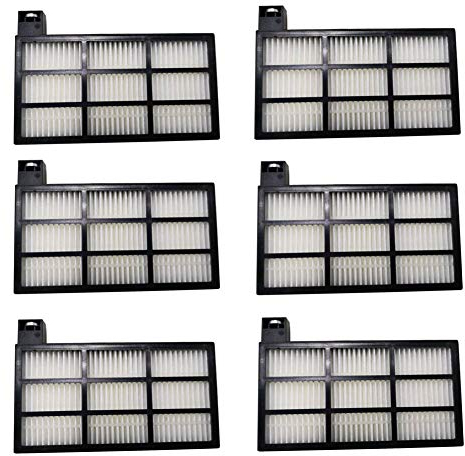 Accesorio de repuesto para robot aspirador Cecotec Conga 4690 Ultra 4090 4490 Paquete de 6 filtros de caja de polvo