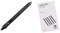 Wacom Stylet Grip Pen pour Intuos Pro, Intuos 4/5, Cintiq et Cintiq Companion 1/2 & ACK-20001 Stylo Standard, Noir 5 pcs
