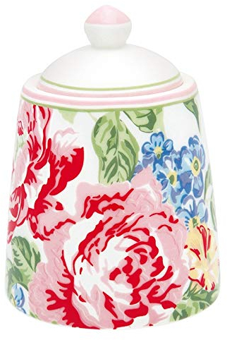 GreenGate Emmaline Zuckerdose White 10 cm