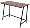 Schreibtisch - industrial Design, klein, Gestell aus Metall, Tischplatte 100x50 cm, Schwarz Braun - Computertisch, Bürotisch, Arbeitstisch für Home Office, Büro, Vintage Retro Laptop und PC Tisch