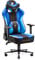 Diablo X-Player Gaming Stuhl Bürostuhl Schreibtischstuhl Stoff 3D Armlehnen Ergonomisches Design Nacken/- Lendenkissen (Frost Black, Normal (L))