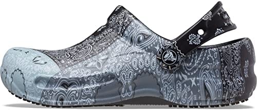 Crocs Unisex Bistro Graphic Clogs, Bandana-Print, 49/50 EU