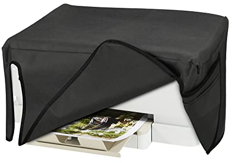 kwmobile Cover kompatibel mit HP Envy Inspire 7220e / Inspire 7255e - Tasche Hülle Drucker - Staubschutzhülle Schutzhaube Schutzhülle - Dunkelgrau