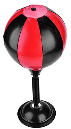 Punchingball Tisch Set für Büro Stressabbau Training | Tisch-Boxsack Set, Desktop Punching Bag, Speed Boxing, Anti-Stress Übung, Krafttraining, für Arbeitsplätze