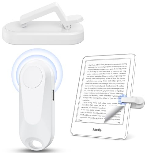DATAFY Remote Control for Kindle Paperwhite Oasis Kobo E-Book Readers, Camera Video Recording Remote Triggers for iPad Tablets, Reading Novels with Bag for