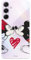 Schutzhülle kompatibel mit Samsung Galaxy A55 5G, offizielles Disney Mickey und Minnie Kuss, um Ihr Handy zu schützen. Flexible transparente Silikonhülle mit offizieller Lizenz von Disney-Klassikern