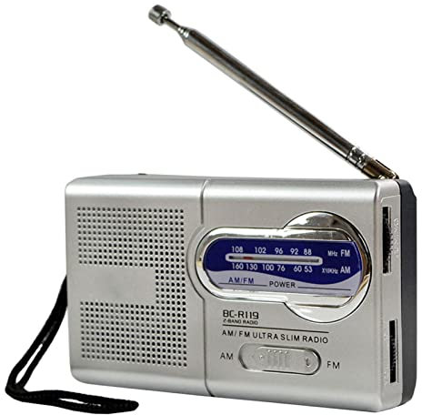 Zestivra Radio Portátil con Pilas, Radios Digitales ñas con Mp3 con Pilas Mp3 Altavoz Incorporado Y Conector para Auriculares para Padres, Familiares Mayores, FM 88-108MHz, Am 530-1600 kilómetros