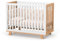 Veres Manhattan Babybett/Gitterbett (120x60 cm) (Weiß Natur)