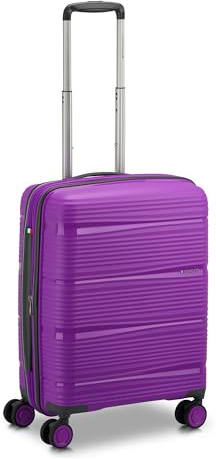 RONCATO R-LITE trolley cabina 55 cm, espansibile, con sistema di chiusura TSA - Ciclamino