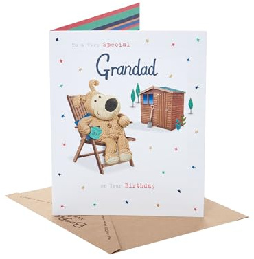 Boofle Birthday Card for Grandad - Cute Design