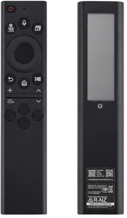 BN59-01385A Fits Samsung Remote Control Replacement Voice Solar TV Remote Control Universal, Easy Setup with 4 Shortcut Buttons, Compatible with The Frame Neo Qled(1 PCS)
