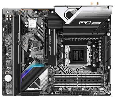 Motherboard Fit For ASRock X670E PRO RS Motherboard X670 Support 7900 7800X3D 7700 7600X 7500F CPU DDR5 7200MHz M.2 PCIe 5.0 AM5 ATX Mainboard