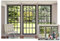 aofoto Business Büro Schiebefenster Hintergrund Fenster Fotografie Hintergrund Boden Fenster French Fensterflügel Arbeiten zu Hause Foto Studio Requisiten Erfolg Tätigkeit, Mann Frau Vinyl Tapete,