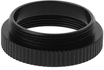 JIACUO 5 MM Metall C zu CS Mount Objektiv Adapter Konverter Ring Verlängerungsrohr für CCTV Überwachungskamera Zubehör