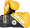 TOP TEN Boxhandschuhe „4Select“ aus Leder - orange-schwarz, 12 oz
