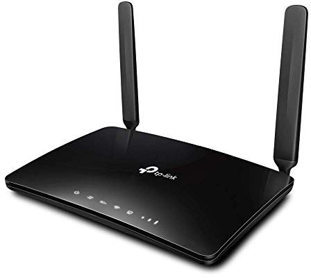 TP-Link AC1200 4G Cat6 Wireless Dual Band Gigabit Router, 4G/3G Slot SIM di rete sbloccato, tecnologia MU-MIMO, nessuna configurazione richiesta, con scheda SIM SMARTY gratuita (Archer MR600 V2)